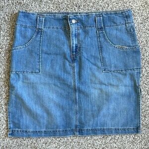 🦋 Old Navy Denim Jean Mini Skirt Casual Size 12